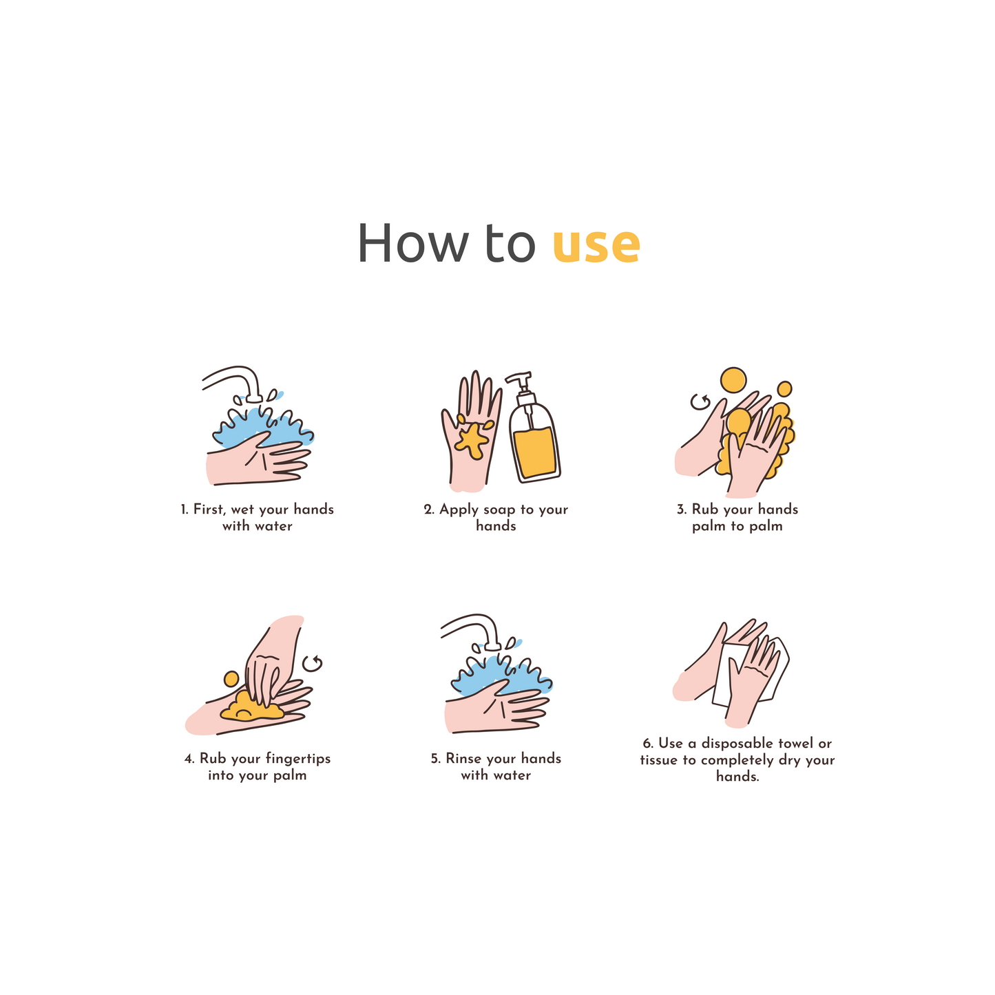Pack of 4 Hand Wash