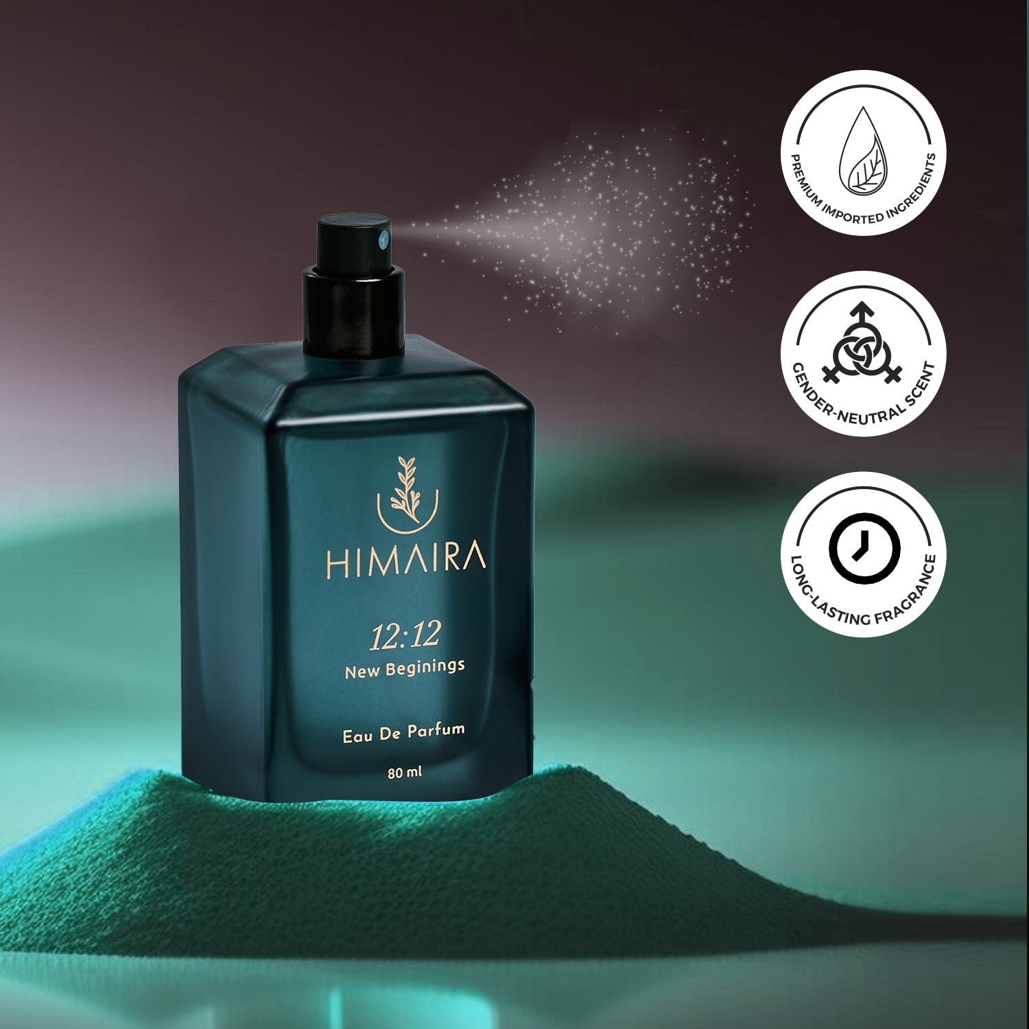 This product shot shows a deep emerald-green Himaira&