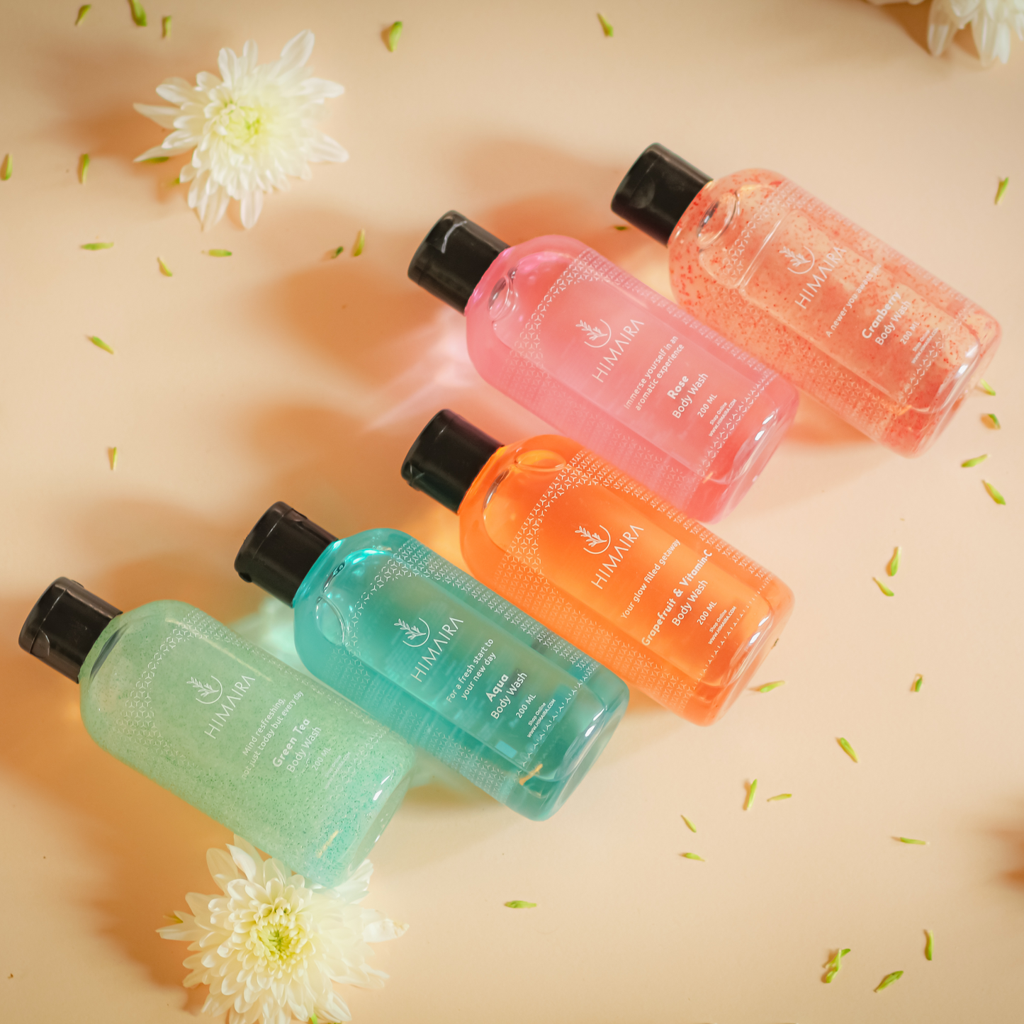 Pack of 5 Body Washes