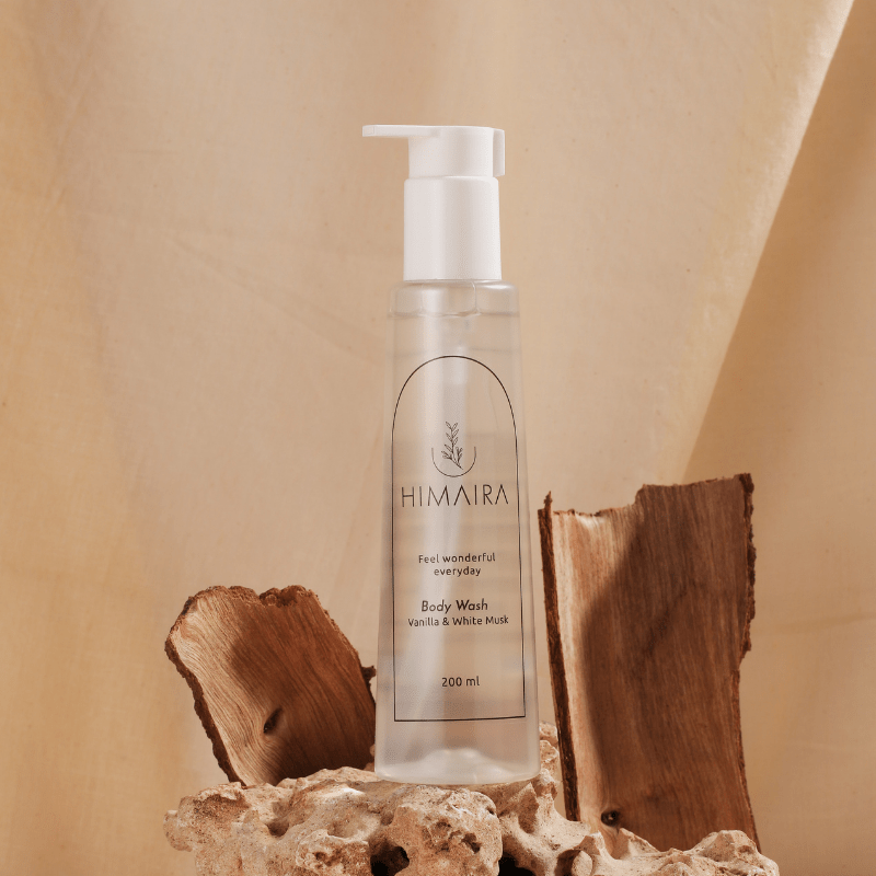 Vanilla & White Musk Body Wash - Himaira