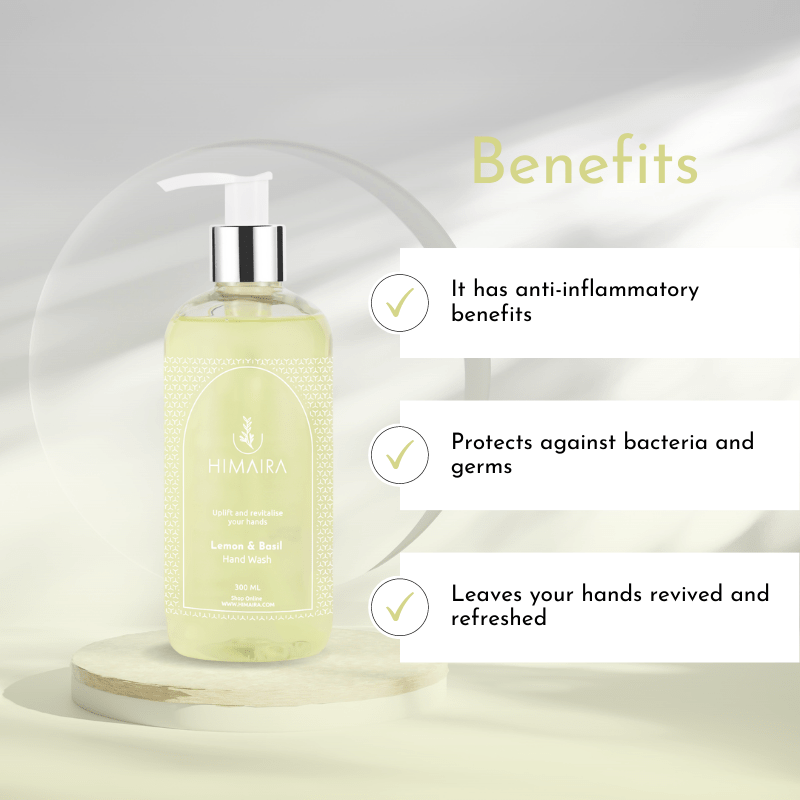 Lemon & Basil Hand Wash - Himaira